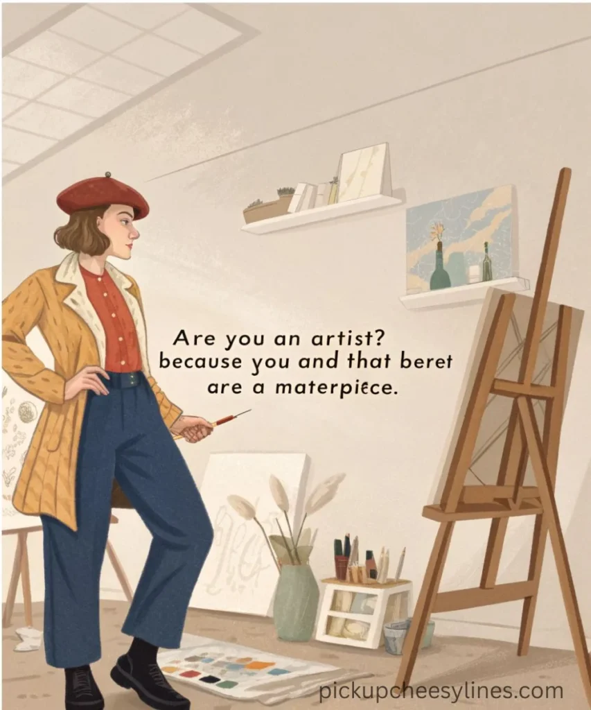 artistic-and-creative-beret-pick-up-lines