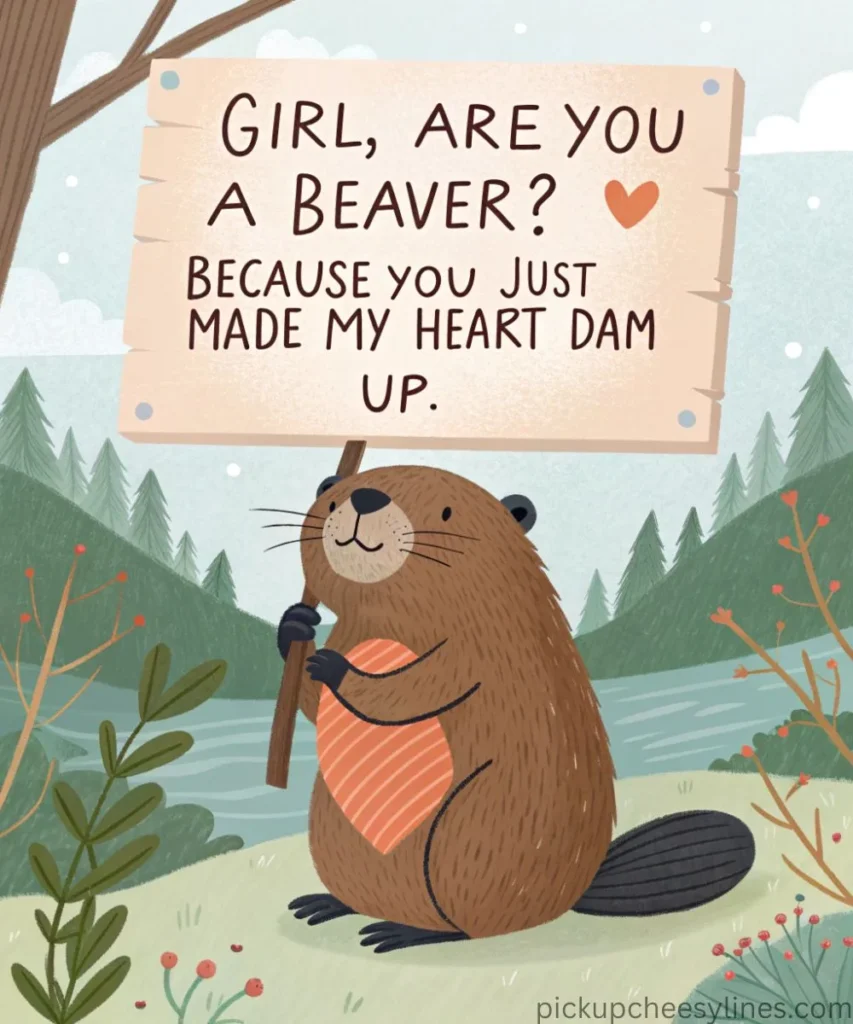 best-beaver-pick-up-lines-🏆💕