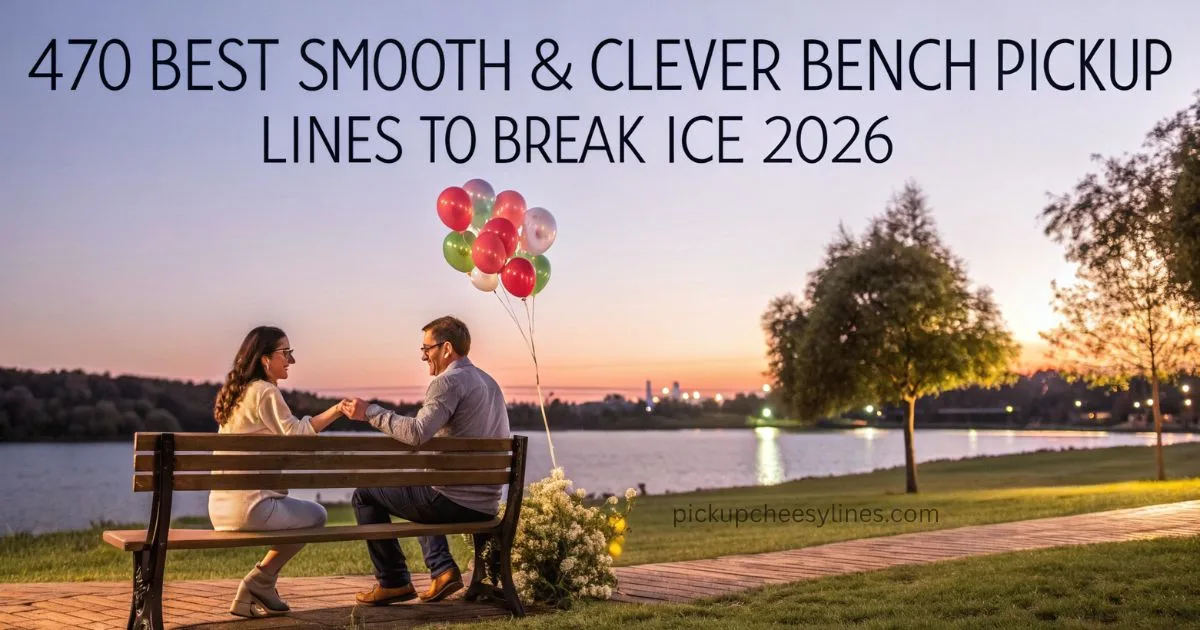 best-bench-pickup-lines