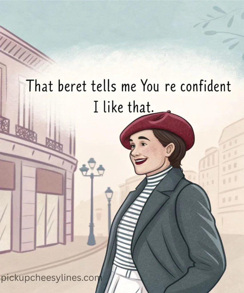 bold-and-confident-beret-pick-up-lines