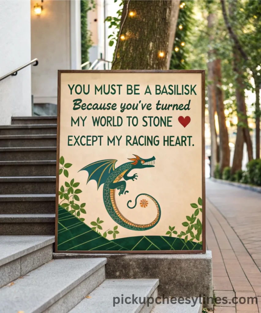 clever-and-witty-basilisk-pick-up-lines