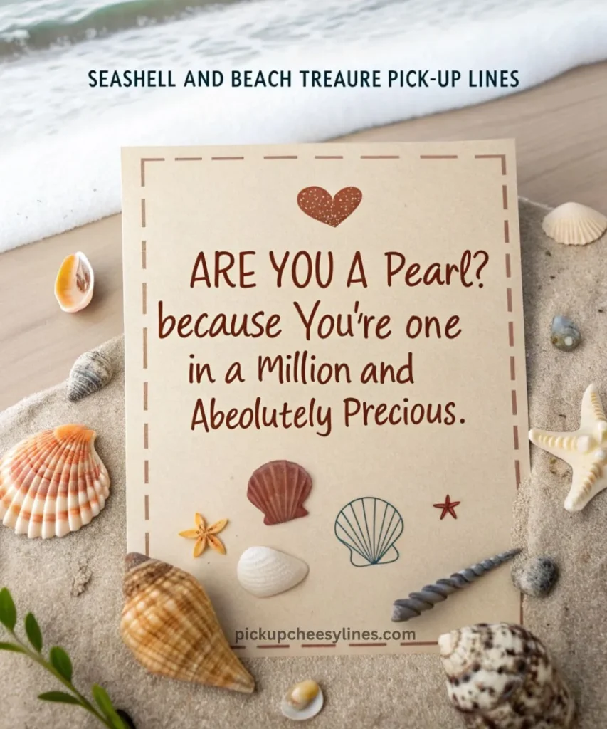 seashell-and-beach-treasure-pick-up-lines