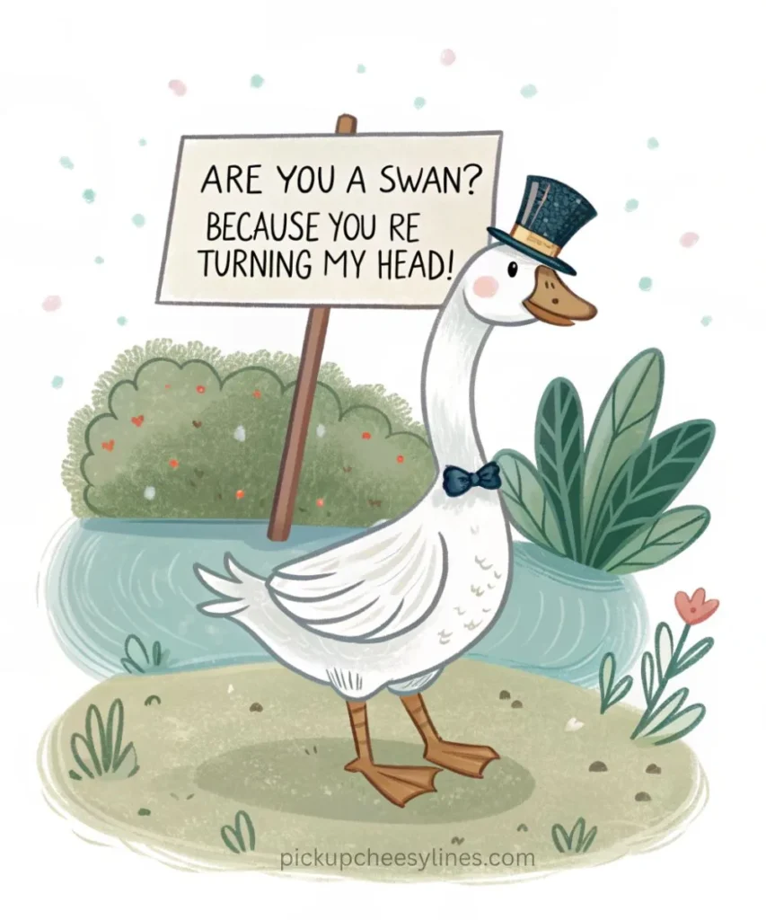 Dirty and Naughty Goose Pick-Up Lines 