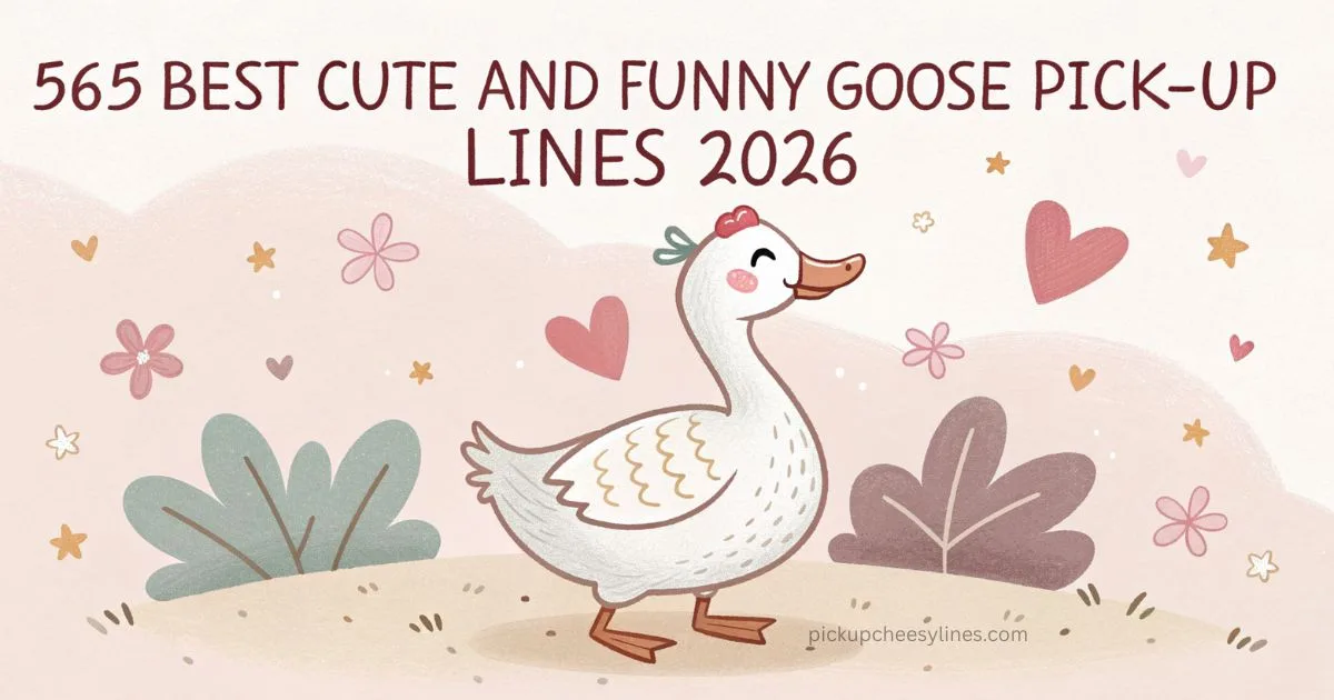 best-cute-and-funny-goose-pick-up-lines