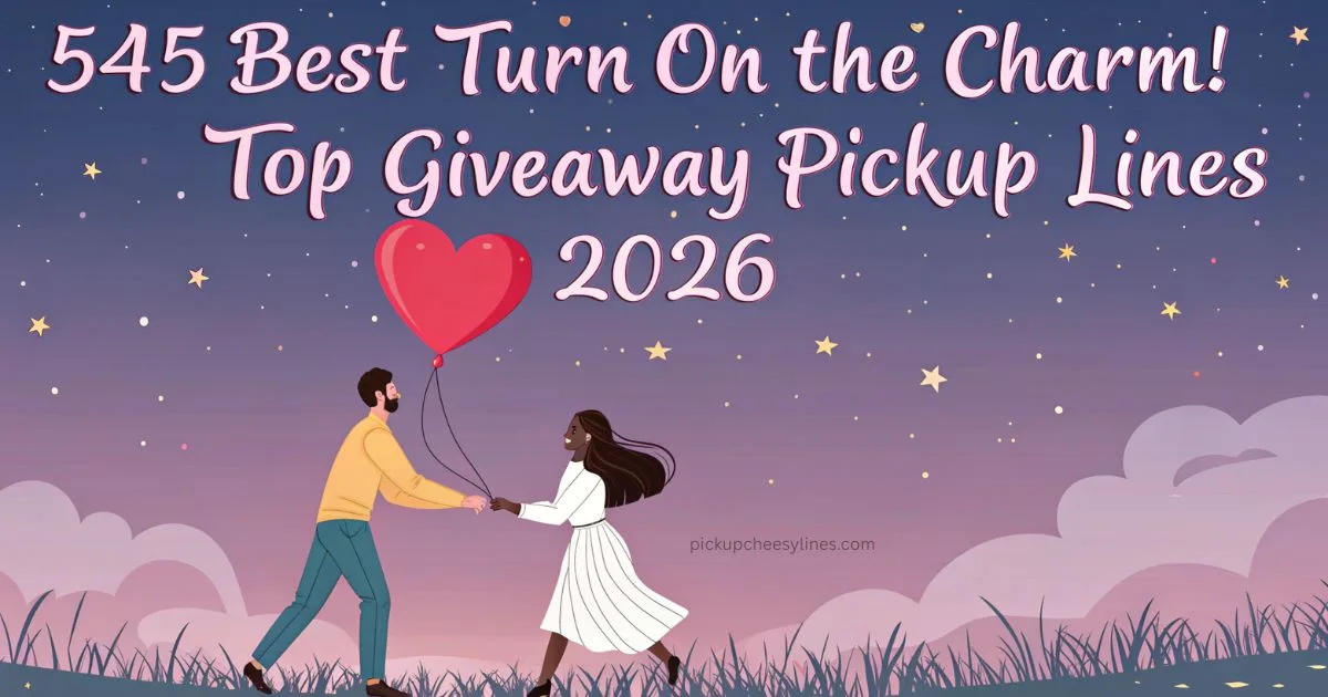 best-turn-on-the-charm-top-giveaway-pickup-lines