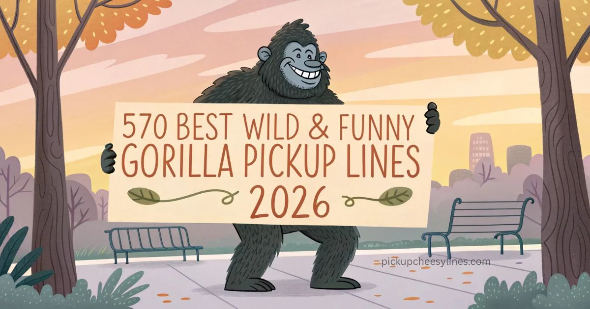 best-wild-and-funny-gorilla-pickup-lines