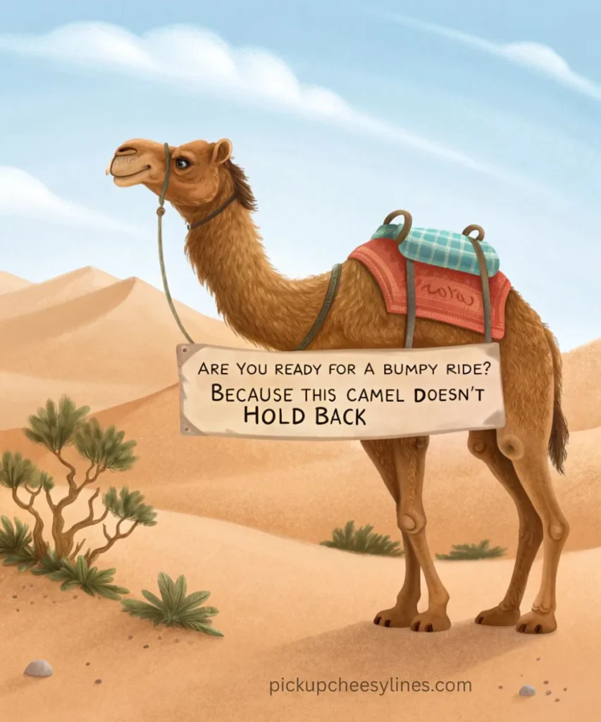flirty-and-bold-dromedary-pickup-lines