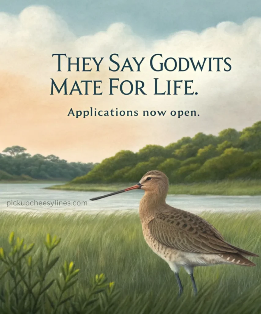 godwit-pickup-lines-for-Instagram-and-social-media