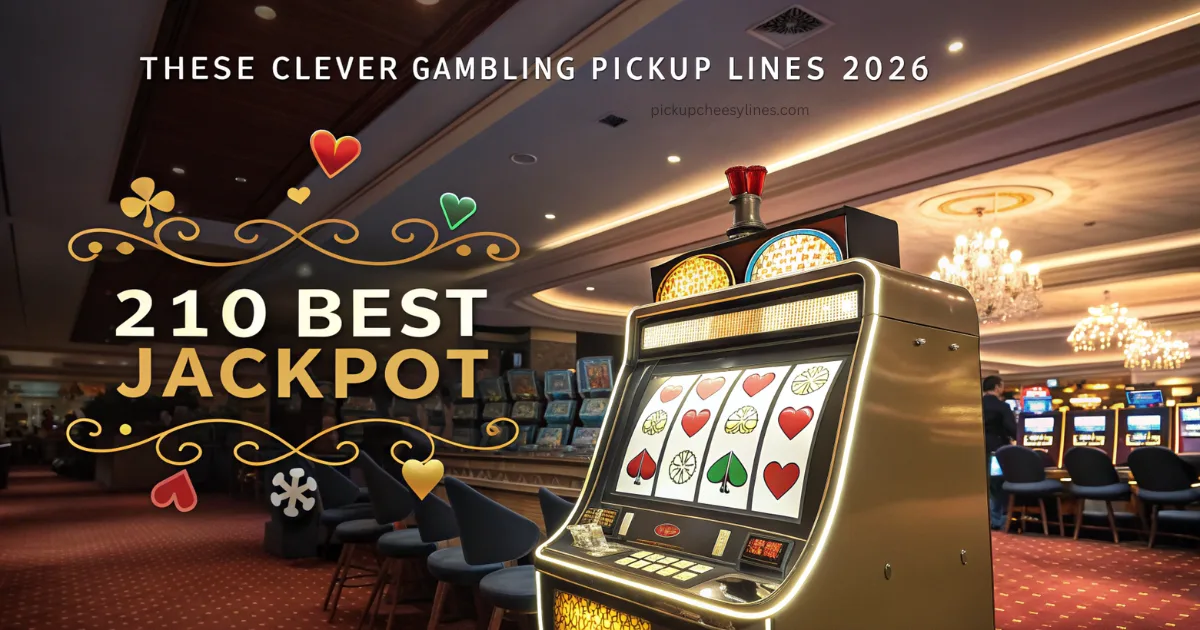 best-gambling-pickup-lines