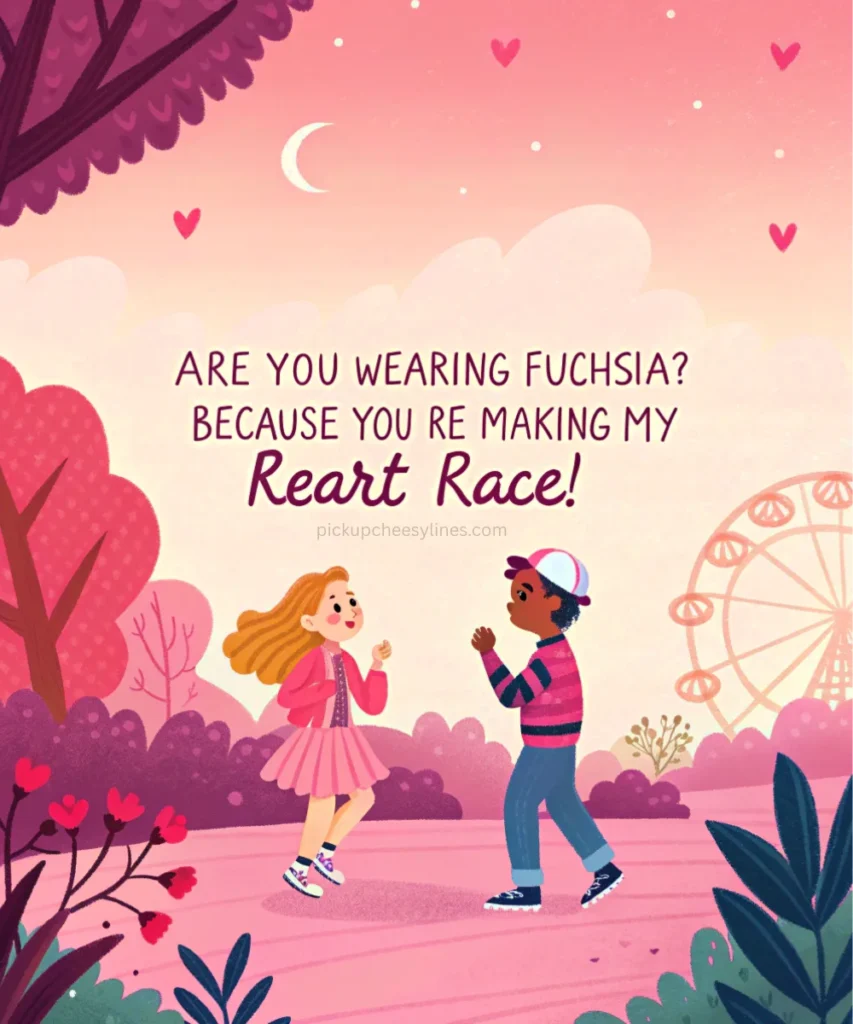 fuchsia-pickup-lines-inspired-fun-flirty