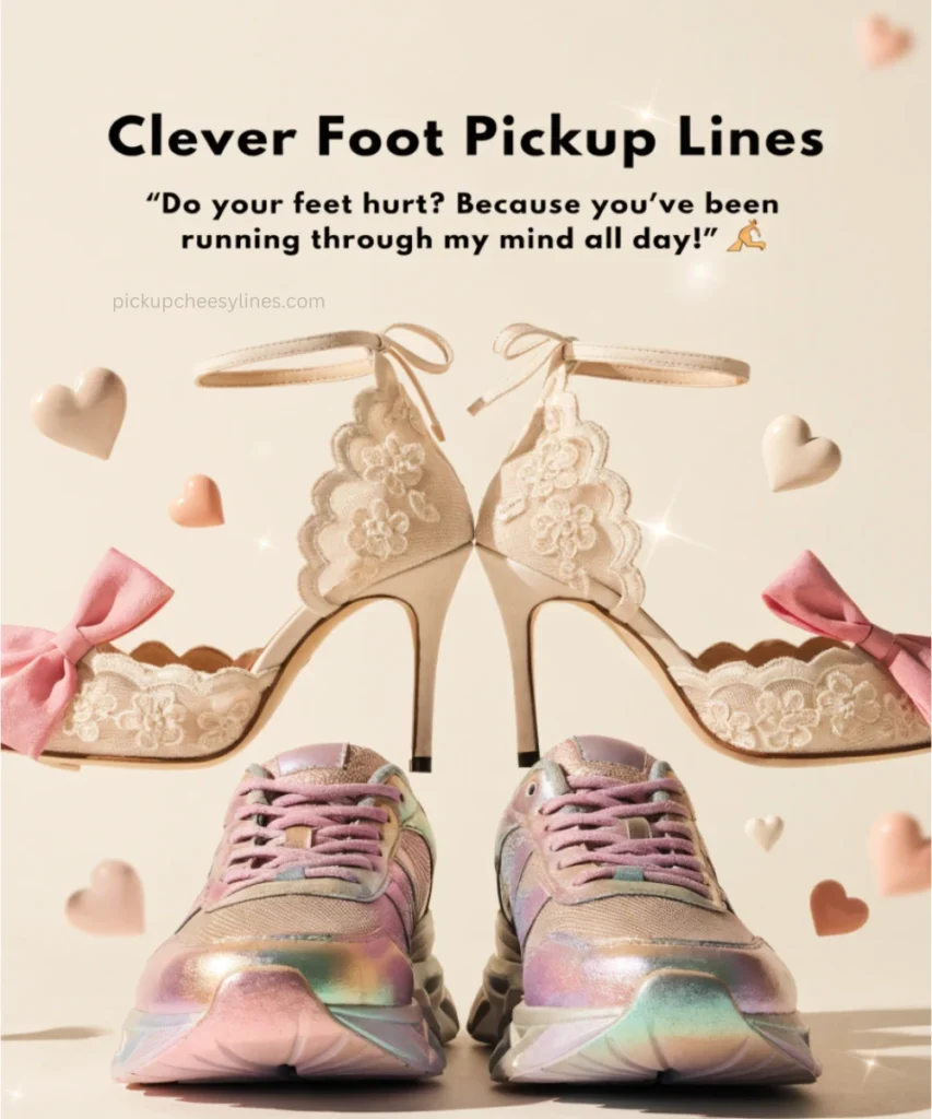 clever-foot-pickup-lines
