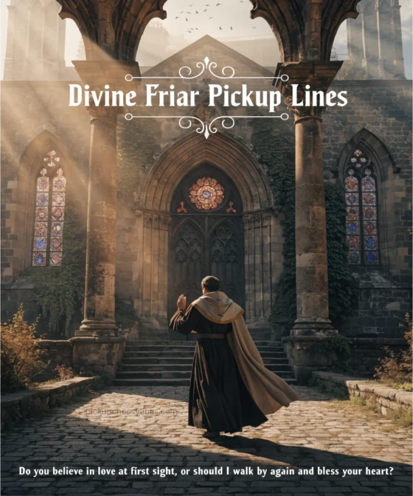 divine-friar-pickup-lines