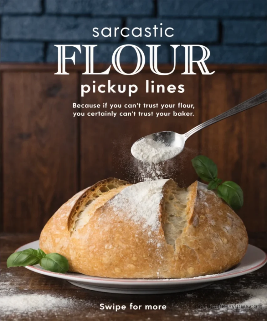 sarcastic-flour-pickup-lines