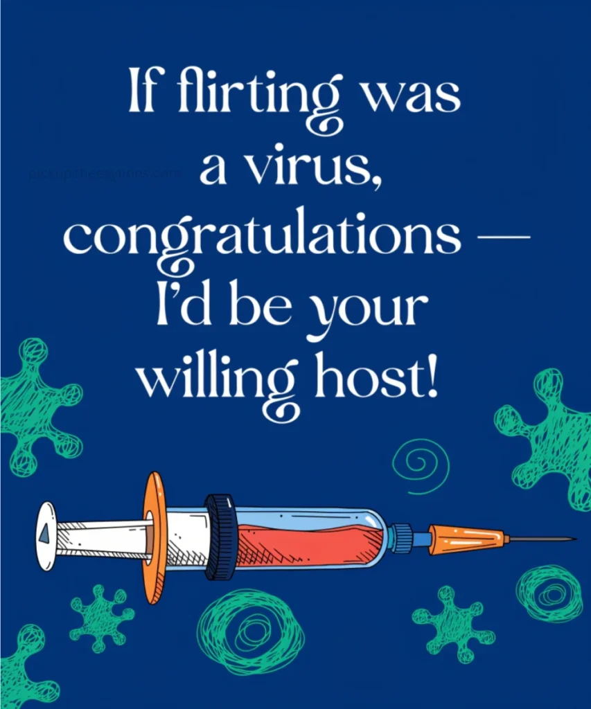 sarcastic-flu-pickup-lines